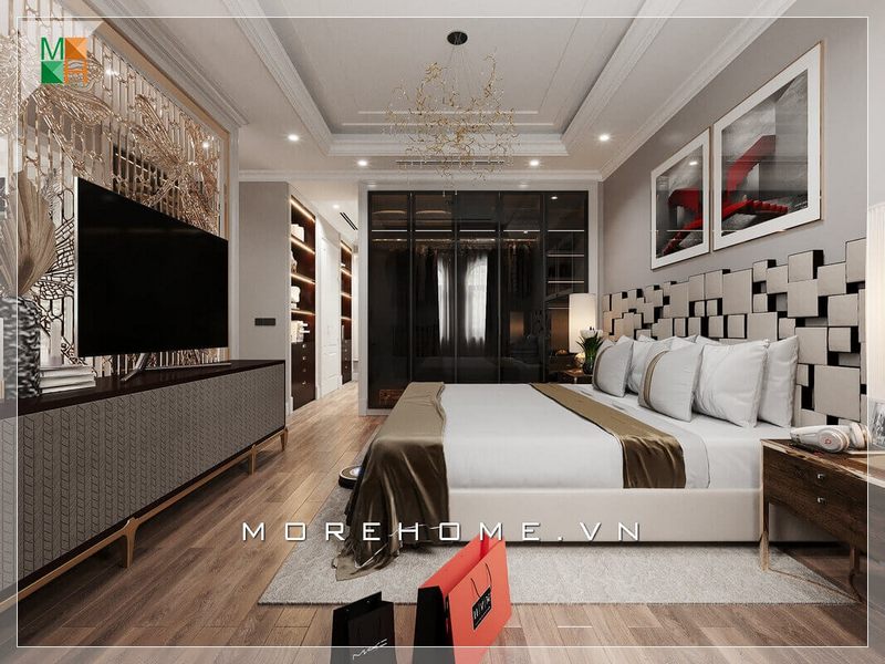  21 Thiết kế nội thất căn hộ đẹp, thời thượng với giường ngủ gỗ hiện đại | MOREHOME